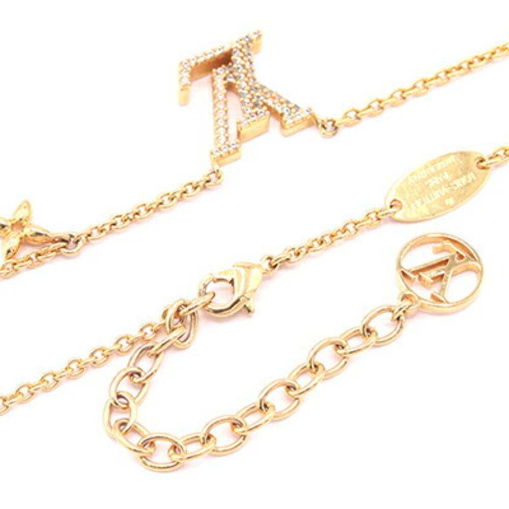 LOUIS VUITTON Gold Necklace - Picture 3 of 7